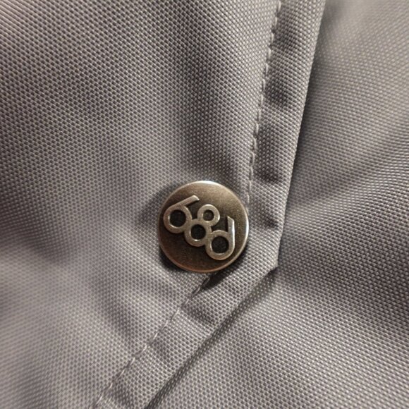 686 Youth XL Insulated Waterproof Snowboard/Ski Jacket – Black/Red/Gray - Picture 2 of 13